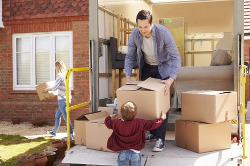 Protected property and careful loading by Uxbridge man and van team