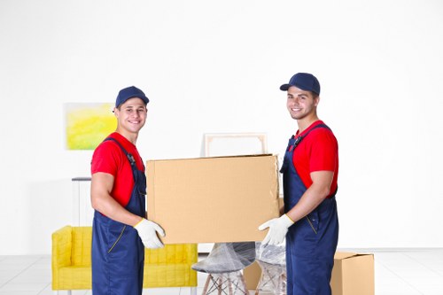 Man with van removal service helping with a local move in Uxbridge