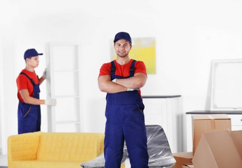 Commercial packing and unpacking support for a business move in Uxbridge