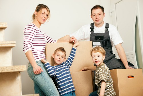Office and commercial moving support in Uxbridge with a removal van