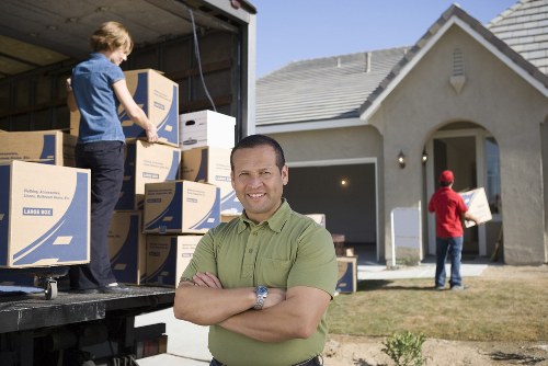 Commercial man with van transport service in Uxbridge