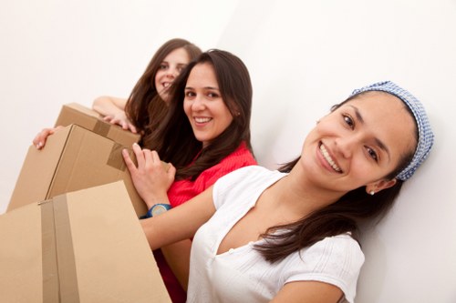 Removal van service for a local move in Uxbridge
