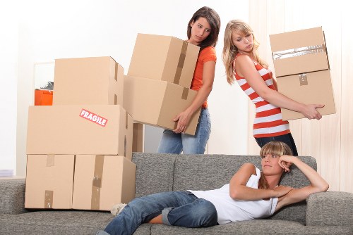 Professional removal van support for a business relocation in Uxbridge