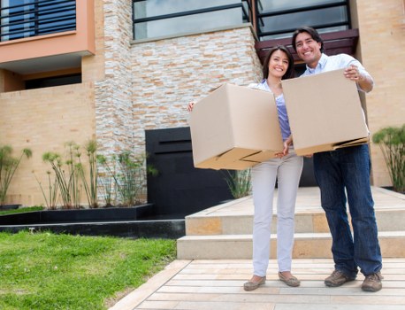 Local movers handling a residential relocation with attention to access and parking